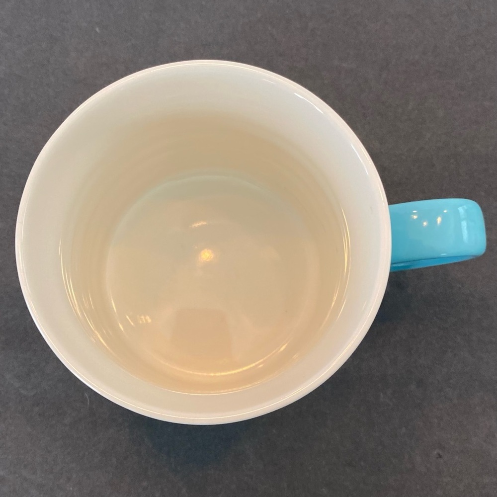 Opalhouse Opal House Stoneware Kitty Cat Heart Coffee Mug Teal Blue 14 oz - Picture 6 of 9